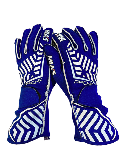 MIA'S PRO-F RACING GLOVES BLUE