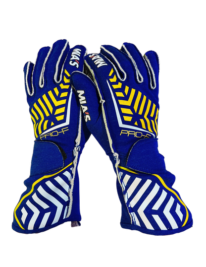 MIA'S PRO-F RACING GLOVES BLUE