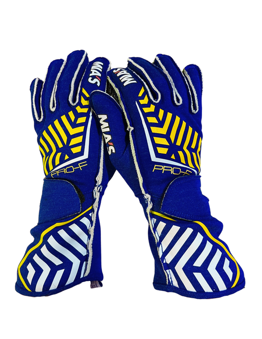 MIA'S PRO-F RACING GLOVES BLUE