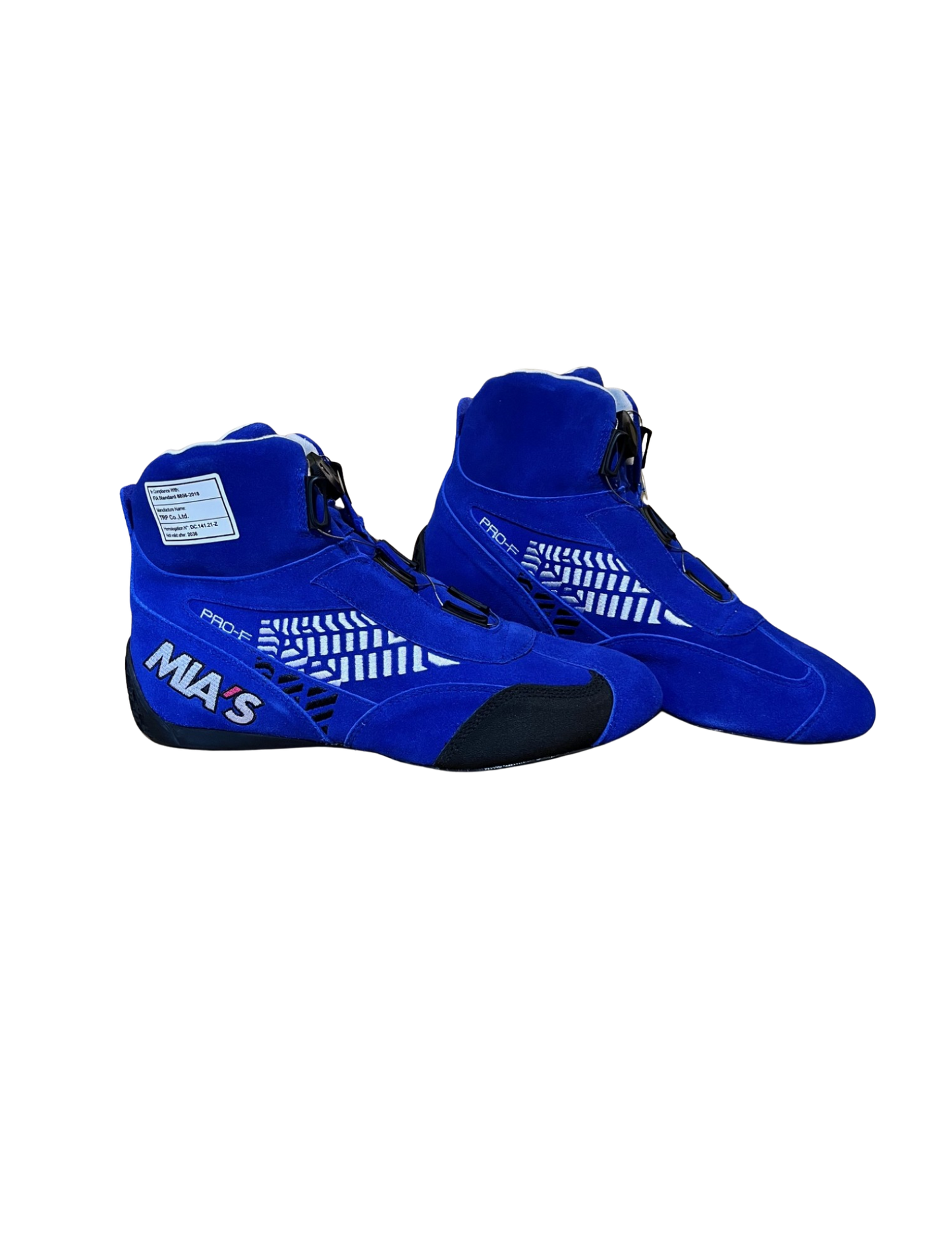 MIA'S PRO-F RACING BOOT BLUE