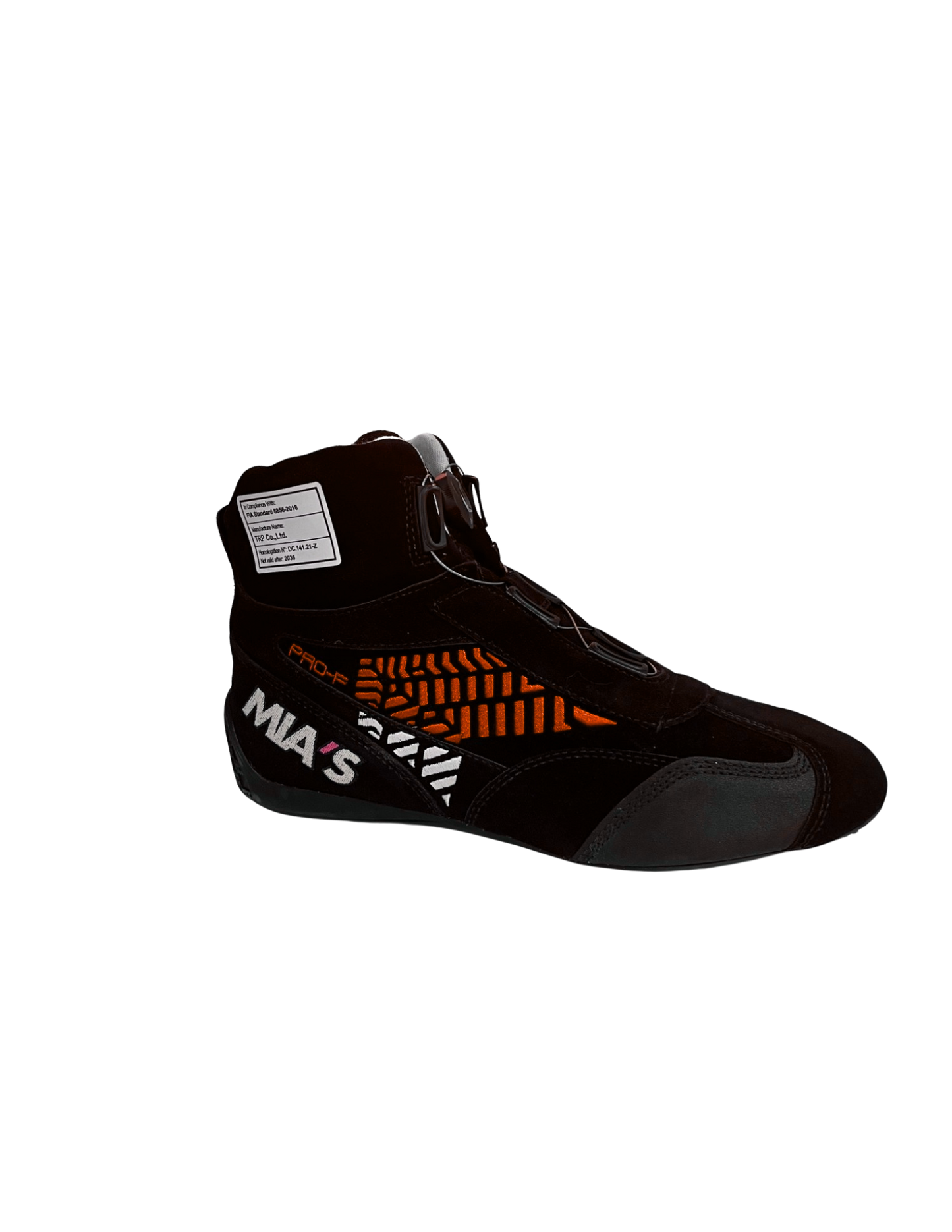 MIA'S PRO-F RACING BOOT BLACK