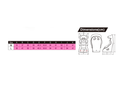 CIRCUIT-II CARBON FIBER FULL CONTAINMENT SEAT