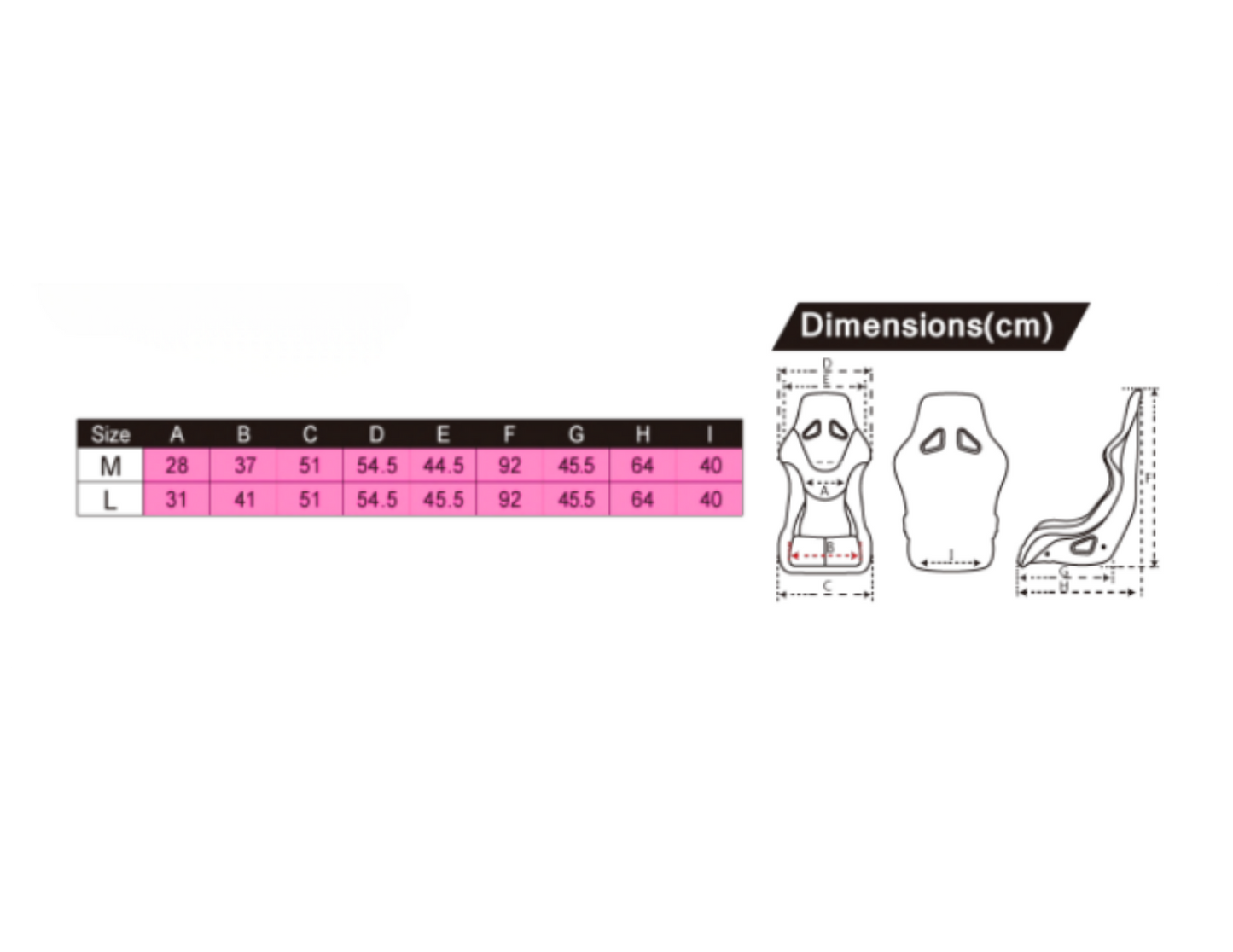 STAGE-ONE FRP BUCKET SEAT